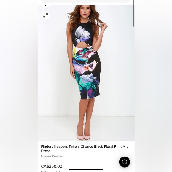 Flower print dress - Picture 2 of 9